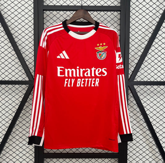 Benfica Maillot Domicile Manche Longue 25-26